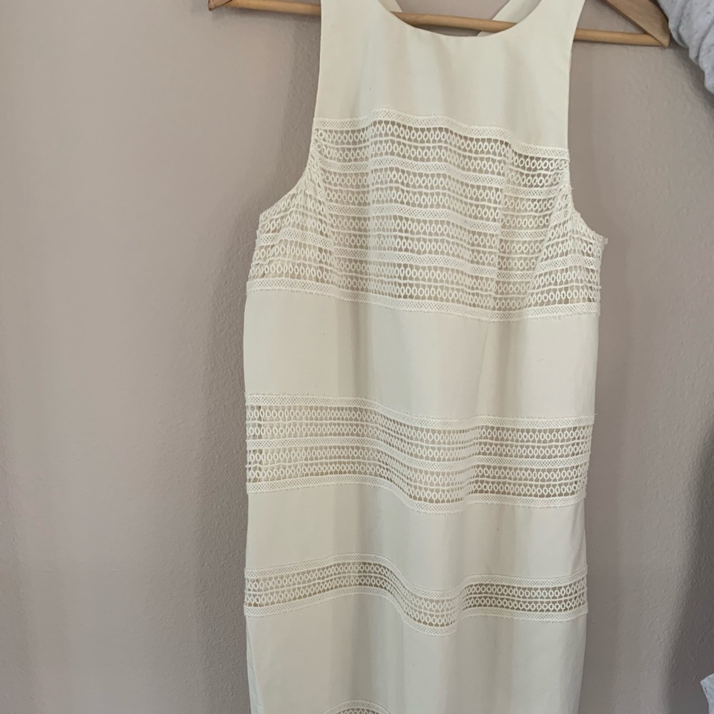 NWT Loft  sleeveless Linen/Cotton Dress. Size 6